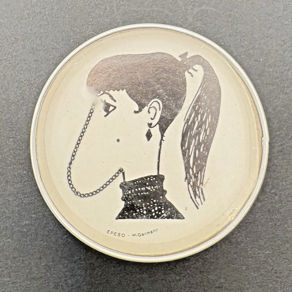 Vintage Epeso Germany Shake A Face Girl Ponytail Toy Novelty Chain Game